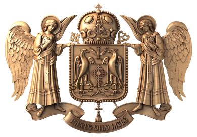 Coat of arms (Romanian Orthodox Church, GR_0186) 3D models for cnc