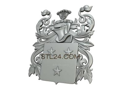 Emblems (GR_0246) 3D models for cnc