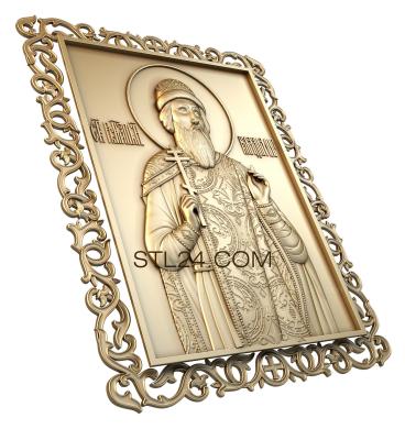 Icons (Holy Equal-to-the-Apostles Prince Vladimir, IK_0033) 3D models for cnc
