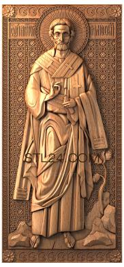 Иконы (Святой Апостол Тимофей, IK_0105) 3D модель для ЧПУ станка