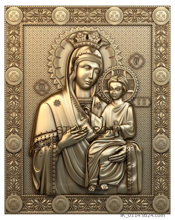 Icons (The virgin, IK_0114) 3D models for cnc