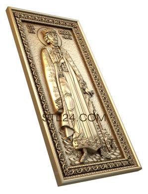 Icons (Holy Equal-to-the-Apostles Prince Vladimir, IK_0171) 3D models for cnc