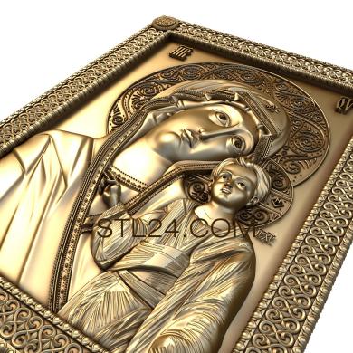 Icons (Kazan Icon of the Mother of God, IK_0192) 3D models for cnc