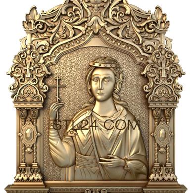 Icons (Holy Martyr, IK_0197) 3D models for cnc