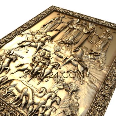 Icons (The Life of the Holy Martyrs Florus and Laurus, IK_0228) 3D models for cnc