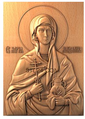 Icons (St. Mary Magdalene, IK_0235) 3D models for cnc