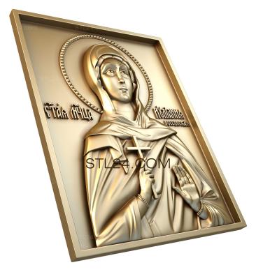 Icons (Holy Martyr Juliana of Rosson, IK_0246) 3D models for cnc