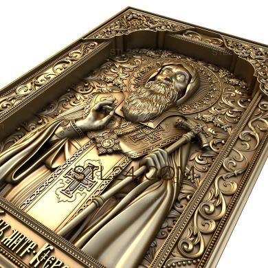 Icons (Saint Metropolitan of Kiev, IK_0360) 3D models for cnc