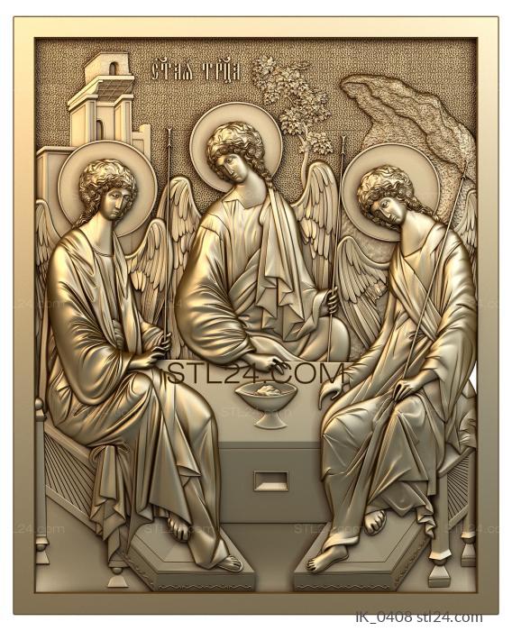 Icons (Holy Trinity, IK_0408) 3D models for cnc