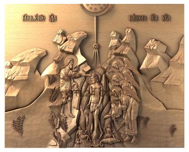 Icons (Epiphany of the Lord, IK_0428) 3D models for cnc