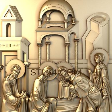 Icons (Presentation of the Lord, IK_0433) 3D models for cnc