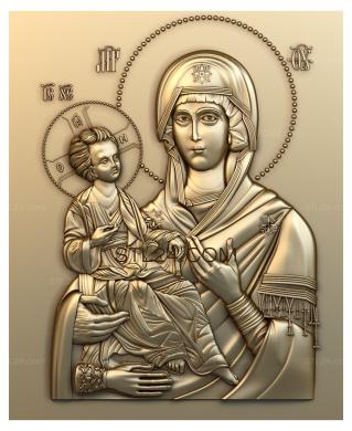 Icons (Our Lady of Kazan, IK_0439) 3D models for cnc