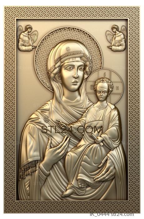 Icons (Vladimirskaya Mother of God, IK_0444) 3D models for cnc