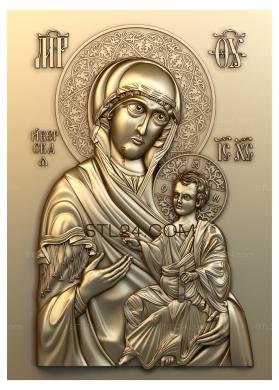 Icons (Iverskaya  Mother of God, IK_0445) 3D models for cnc