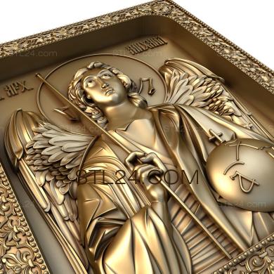 Icons (Saint Archangel Michael, IK_0544) 3D models for cnc