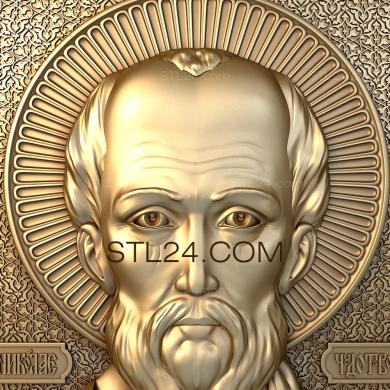 Icons (Saint Nicholas the Wonderworker, IK_0562) 3D models for cnc