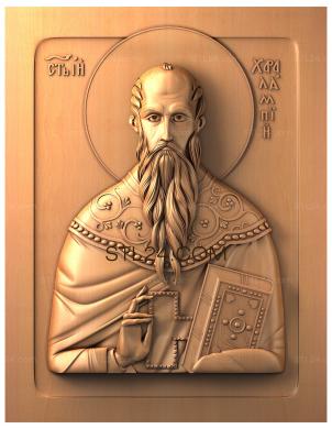 Icons (Hieromartyr Charalampius, IK_0587) 3D models for cnc