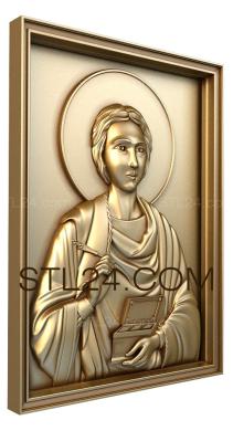 Icons (Holy Healer Panteleimon, IK_0613) 3D models for cnc