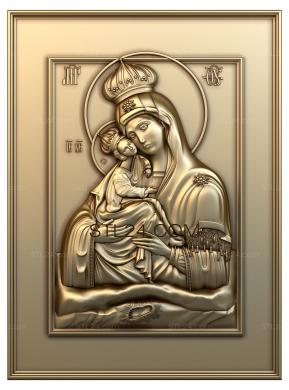 Icons (Mother of God POCHAEVSKAYA, IK_0624) 3D models for cnc