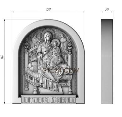Icons (Pantanassa All-Tsaritsa, IK_0631) 3D models for cnc