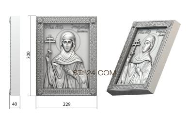 Icons (Holy Martyr Stephanides, IK_0648) 3D models for cnc