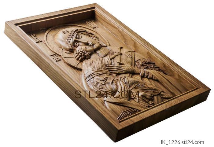Icons (Vladimirskaya BM, IK_1226) 3D models for cnc