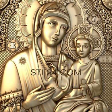 Icons (Mother of God Redeemer, IK_1291) 3D models for cnc