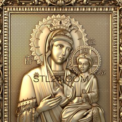 Icons (Mother of God Redeemer, IK_1292) 3D models for cnc
