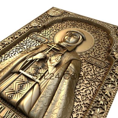 Icons (Saint Olga, IK_1305) 3D models for cnc