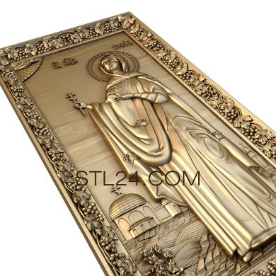 Icons (Saint Sophia, IK_1411) 3D models for cnc