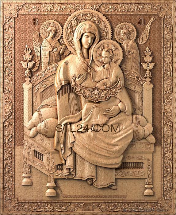 Icons (Mother of God All Tsaritsa, IK_1421) 3D models for cnc