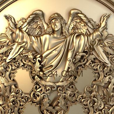 Icons (Guardian angel, IK_1532) 3D models for cnc