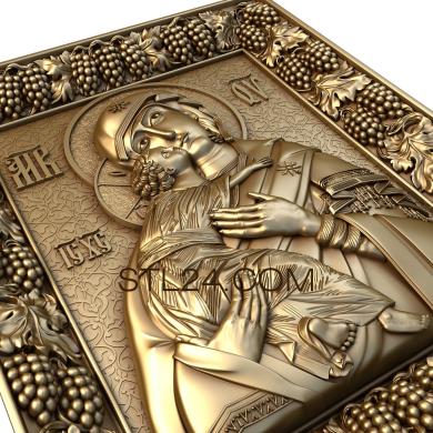 Icons (Kazan icon of the Mother of God, IK_1614) 3D models for cnc