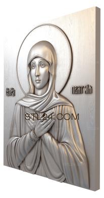 Icons (Holy Righteous Foremother Leah, IK_1787) 3D models for cnc