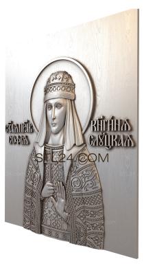 Icons (St. Righteous Sophia Princess Slutskaya, IK_1799) 3D models for cnc