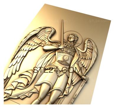 Icons (Archangel Michael, IK_1809) 3D models for cnc