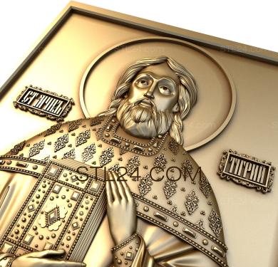 Icons (Hieromartyr Tigrius, IK_1829) 3D models for cnc