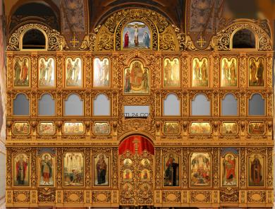 Iconostasis (IKN_0173) 3D models for cnc