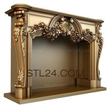 Fireplaces (KM_0127) 3D models for cnc