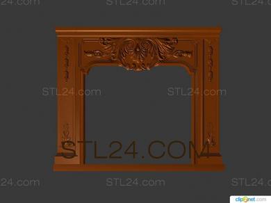 Fireplaces (KM_0154) 3D models for cnc