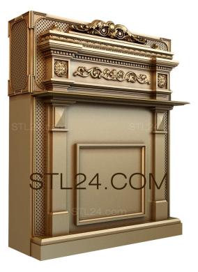 Fireplaces (KM_0156) 3D models for cnc