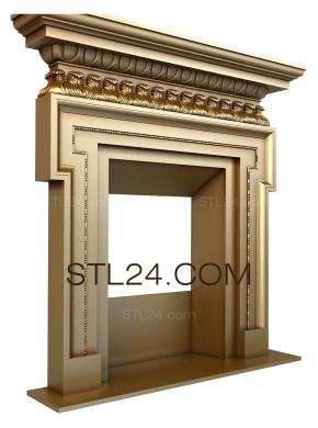 Fireplaces (KM_0184) 3D models for cnc