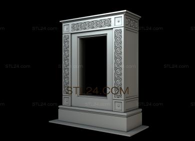 Fireplaces (KM_0190) 3D models for cnc