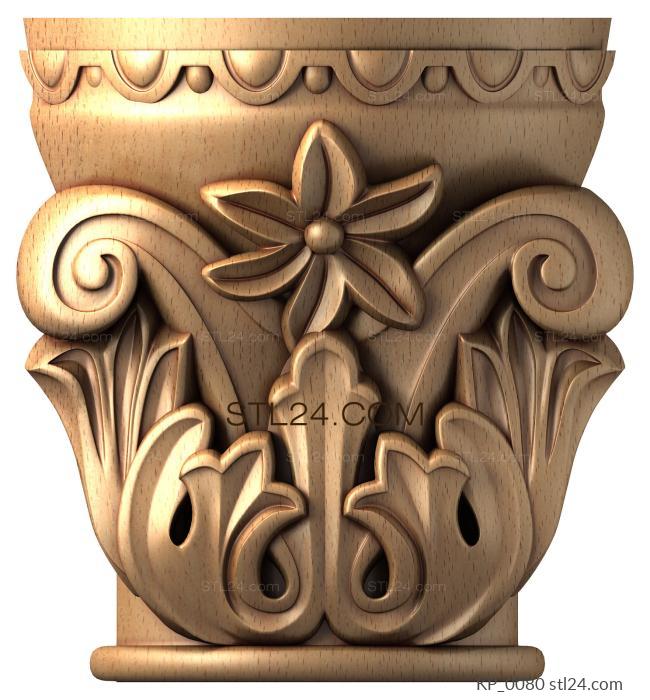 Chapiters (Chamomile, KP_0080) 3D models for cnc