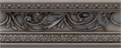 Cornice (Fireweed, KRN_0271-9) 3D models for cnc
