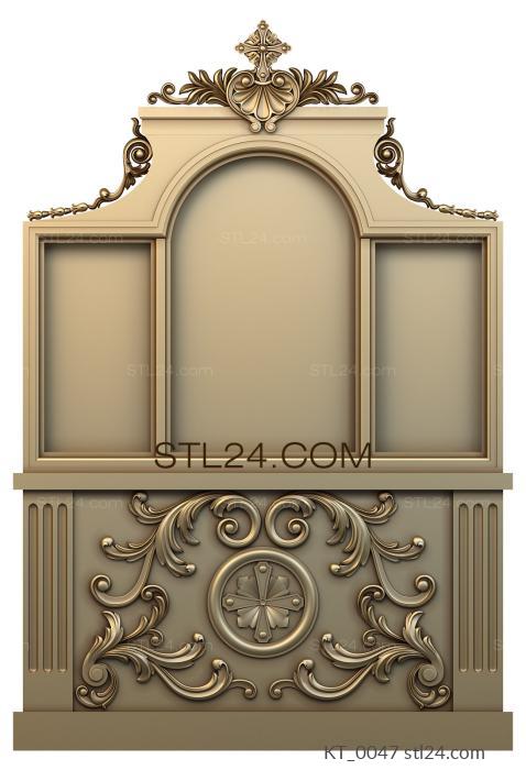 Icon case (KT_0047) 3D models for cnc
