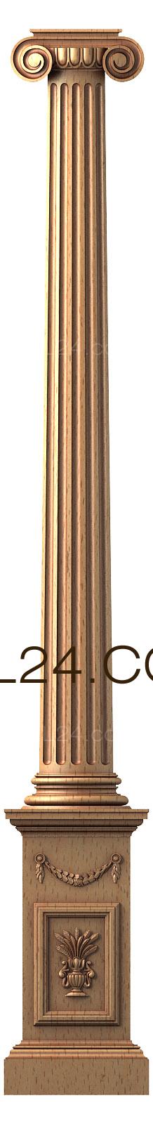 Columns (KL_0008) 3D models for cnc