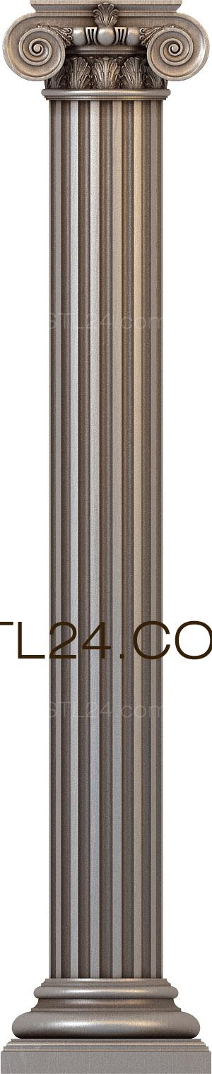 Columns (KL_0049-9) 3D models for cnc