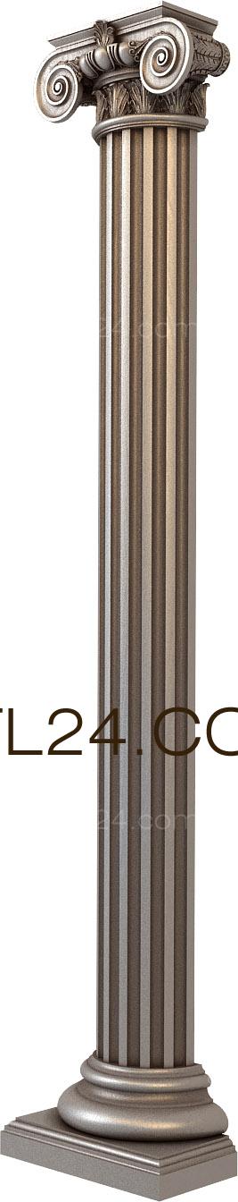 Columns (KL_0049-9) 3D models for cnc