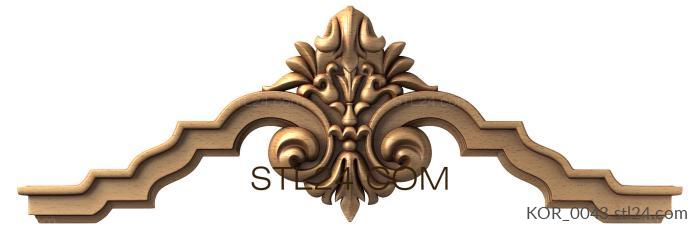 Crown (Steps of symmetry, KOR_0043) 3D models for cnc